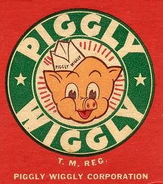 Arts & Crafts Kitchens: Piggly-Wiggly Logo.