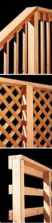 Wood Railing Types